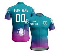 HGWOPGASD Ciclismo Maillot Hombre Verano Ropa Enduro MTB Cycling Clothes Ropa Enduro MTB Maillot Bici Manga Corta Camiseta Rayas Negras Y Blancas Maillots De Ciclismo para Hombre