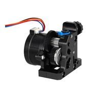 HGX LITE - Extrusora de alta velocidad de 36 mm, motor paso a paso redondo, compatible con impresoras 3D Ender 3 Ender 3 V2 CR 10 VORO PLA ABS PETG TPU PP PC Nylon PEEK PEI (negro)