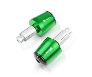 HGYCDNJF Motocicleta para TENERE700 TENERE 700 2019-2020 Accesorios De Motocicleta 7/8 "22mm Perilla De Manillar Agarre Tapa De Barra Enchufe Final Extremo del Mango(Green)