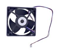 HH0004140A Refrigerator Cooling Fan 12.5 x12.5cm 3-Pin Cooler, Compatibie For Hi tachi, Refrigerator Fan Freezer Cooling Fan Silent Fan