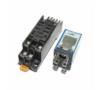 HH62P HHC68A-2Z DPDT Bobina en miniatura Interruptor de relé intermedio electromagnético general con base enchufe AC 220V DC 12V 24V(AC 220V)