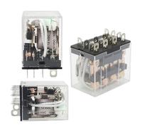 HH64P Mini relé P143 14 pines 10 A con LED LY4NJ Relé intermedio 12 V 24 V 110 V 220 V 380 V Relé general LY2N-GS JQX-13F 4Z(DC - 1pcs,380V)