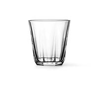Hhaoran-9868 Juego de tazas de café de capuchino de vidrio templado, taza de café simple para oficina, té de la tarde, exquisita taza de café de vidrio