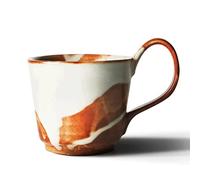 Hhaoran-9868 Juego de tazas de café de capuchino, taza de café de cerámica y platillo, taza de café con leche, taza de té de la tarde, taza de té de la tarde, taza de agua creativa para la oficina