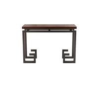 Hhaoran-9868 Mesa auxiliar estrecha, mesa de entrada, mesa de exhibición para pasillo, dormitorio, sala de estar, mesa de consola (pequeña)