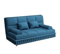 Hhaoran-9868 Sofá Cama Sofá Cama Sofá Cama Plegable de Lino, Convertible en, Ideal for Apartamentos y Salas Estar Sofá Cama Doble(Medio)