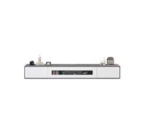 Hhaoran-9868 Soporte Flotante para TV Consola de TV Flotante con cajones, estantes flotantes for Sala de Estar y Comedor. Consola Multimedia montada en la Pared(Grey,Grande)