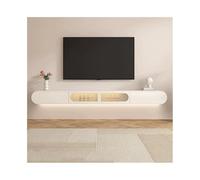 Hhaoran-9868 Soporte Flotante para TV Mueble de TV Flotante de Pared con cajones y Espacio de Almacenamiento Consola Multimedia montada en la Pared