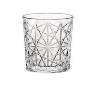 Hhaoran-9868 Taza de cristal Taza de vidrio transparente sin plomo vintage, vasos for beber boca ancha tallados línea clásica Vasos Vasos De Agua(Grande)