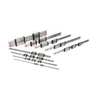 HHB18I Carril de guía lineal en miniatura de acero inoxidable MGN7H MGN9H MGN12H MGN15H de 100 mm a 1000 mm, pieza de impresora 3D CNC (MGN7C, 500 mm)