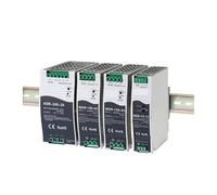 HHB18I Fuente de alimentación conmutada de riel WDR-75W 120W 150W 240W 380V CA a CC 12V 24V Transformador de luz Led CCTV SMPS(12v,75W)
