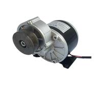 HHB18I Motor Cepillado de Engranaje de 250W, 350W, 12V, 24V, 36V CC, MY1016Z con polea de Correa, Triciclo eléctrico, Motor de Bicicleta eléctrica(24V 350W)