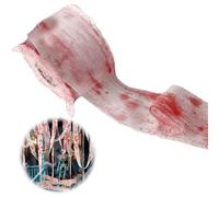 HhBdy 10m Halloween Gasa teñida de Sangre Gasa Sangrienta