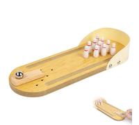 HhBdy Bolos Infantiles 10 Botellas con Forma de Bola 1 Base Bolos 1 Bbola de Acero Superficie Lisa y Sin Rebabas Juegos Exterior Niños Ideal para Juegos Ejercicio para Niños a Partir 3 Años