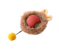 HhBdy Pelota Interactiva para Gatos, Pelota Eléctrica para Gatos, Pet Smart Rolling Ball, Juguete Eléctrico Automático para Gat os, Juguete Eléctrico para Gatos, Pelota Rodante Automática para Gato