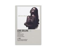 HHBOK Sade Love DeluxeWall Art Poster impermeable para sala de estar, dormitorio, oficina, lienzo moderno, impresión, decoración del hogar, regalo, creatividad, amor de lujo, 40 x 60 cm