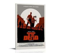 HHBOK Shaun of The DeadWall Art Poster impermeable para sala de estar, dormitorio, oficina, lienzo moderno, impresión, decoración del hogar, regalo, creatividad, Shaun of The Dead12 x 18 pulgadas (30
