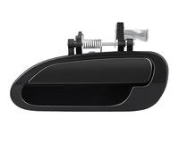 HHCSOP Manija exterior de puerta trasera izquierda para Honda Accord 1998 1999 2000 2001 2002 Honda Accord negro reemplazo OEM # 79338 / 72680S84A01ZF / 72680S86K11 sin ojo de cerradura
