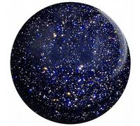 HHCTEBEC Esfera de Cristal de Arenisca Azul Natural, Gema lapislázuli Cristal curativo Bola de Piedras Preciosas Escultura estatuilla para meditación brujería y adivinación Decorativa,25MM