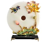 HHCTEBEC Feng Shui Adornos Figura Coleccionable de Riqueza, Hebilla de Paz Mesa Fengshui Escritorio Chino Oriental Decoración Misteriosa Regalos Ideales para Curar el hogar u Oficina