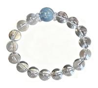 HHCTEBEC Pulsera para Mujer,Pulsera De Cristal Curativo,Pulsera De Mujer Pulsera De Cuentas De Piedras Preciosas De 8 Mm,Pulsera De Mamá Pulsera De Novia Joyería,Cumpleaños San Valentín,3a,8mm