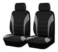 HHCVLUZI Coche Fundas Asientos, para BYD Seal U DM-i 2024 2025(Audio on The Right) Cómodo Transpirable Protector Asientos Delanteros Automóvil Protector Coche Asiento Accesorios,Grey
