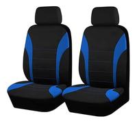 HHCVLUZI Coche Fundas Asientos, para BYD Seal U DM-i 2024 2025(Audio on The Right) Cómodo Transpirable Protector Asientos Delanteros Automóvil Protector Coche Asiento Accesorios,Blue