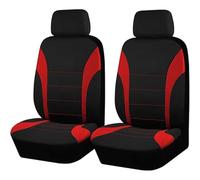 HHCVLUZI Coche Fundas Asientos, para BYD Seal U DM-i 2024 2025(Audio on The Right) Cómodo Transpirable Protector Asientos Delanteros Automóvil Protector Coche Asiento Accesorios,Red