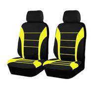 HHCVLUZI Coche Fundas Asientos, para BYD Seal U DM-i 2024 2025(Audio on The Right) Cómodo Transpirable Protector Asientos Delanteros Automóvil Protector Coche Asiento Accesorios,Yellow