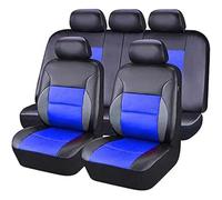 HHCVLUZI Fundas Asientos Coche para Kia SP Stonic Kcv4 Rio Ceed Pegas Xceed Picanto Magentis Venga Kv7 Vq,Cuero Cubreasientos Fundas Asientos Transpirable Juegos De Cubreasientos Accesorios Interior