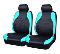 HHCVLUZI Fundas Asientos De Coche, para Polo Type AW 6C 6R 9N3 9N 6N2 6N 86C 2F 86 Cubiertas De Asiento Delanteros, Cubierta De Asiento Coche Accesorios Interior (2 Piezas),Green