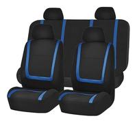 HHCVLUZI Fundas De Asiento De Coche para Nissan Micra K12 2003 2004 2005 2006 2007 2008-2024,9Pcs Universales para Delanteros Y Traseros Coche Fundas De Asientos Protection Accesorio, Blue