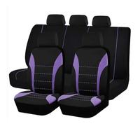 HHCVLUZI Juego Completo De Fundas De Asiento De Coche para Audi 80 B4 Saloon 1991-1994,Delanteros Y Traseros Coche Fundas Respirable Fundas Asientos Accesorios,Purple