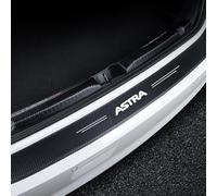 HHCVN Protección Parachoques Trasero Coche para Opel Astra, Fibra de Carbono Protector Paragolpes Trasero Accesorios Coche