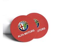 HHD_ABC Posavasos para Coche para Alfa Romeo Alfa Alfetta Spider Brera Matta Mito Stelvio Giuli,Posavasos para Portavasos de Coche,Redondos Posavasos De Coche Antideslizante,G