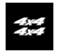 HHF Pegatinas 2 unids Accesorios para afinación de automóviles Coche Cola Decoración Pegatinas Puerta Lateral Etiqueta engomada de Vinilo para Pickup / 4x4 Series Offroad Modelos de automóviles