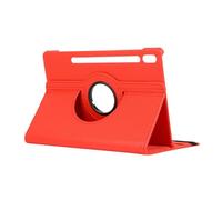HHF Tab Accesorios, carcasa de PC + funda de soporte de textura de lichi, funda de piel sintética giratoria de 360° compatible con Lenovo Tab Xiaoxin Pro de 12.6 pulgadas (Q706F) (rojo)