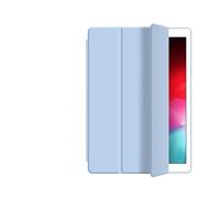 HHF Tab Accessories, carcasa suave magnética de color sólido triple, funda protectora de piel compatible con Huawei Matepad AIR11.5 (2023) (azul hielo)