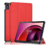 HHF Tab Accessories, funda rígida de policarbonato, soporte magnético de triple pliegue compatible con Lenovo Legion Y700 3ª generación 2025 (rojo)