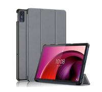 HHF Tab Accessories, funda rígida de policarbonato, soporte magnético de triple pliegue compatible con Lenovo Legion Y700 3ª generación 2025 (gris)