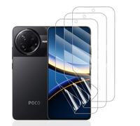 Hhfcryst 3 protectores de pantalla de hidrogel para Xiaomi Poco F7 Pro/F7 Ultra, protector de pantalla de TPU, transparente, suave, protector de pantalla (no templado)