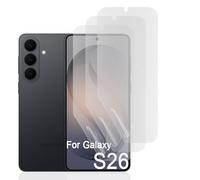 Hhfcryst Film de protection d'écran hydrogel mat pour SSamsung Galaxy S26, 3 pièces anti-rayures, film de protection TPU, film hydrogel anti-éblouissement
