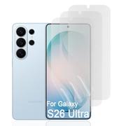 Hhfcryst Film de protection d'écran hydrogel mat pour SSamsung Galaxy S26 Ultra, 3 pièces anti-rayures, film de protection TPU, film hydrogel anti-éblouissement
