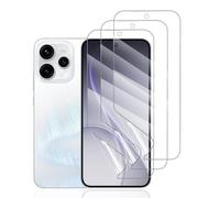 Hhfcryst Films de Protection d'écran en Hydrogel pour Oppo Reno15, 3 Pièces HD Souple TPU Film Hydrogel Transparent Haute Sensibilité Film Protecteur (verre non trempé)