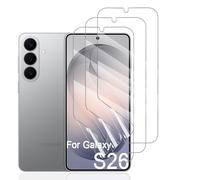 Hhfcryst Films de Protection d'écran en Hydrogel pour Samsung Galaxy S26, 3 Pièces HD Souple TPU Film Hydrogel Transparent Haute Sensibilité Film Protecteur (verre non trempé)