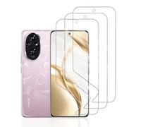 Hhfcryst Protector de Hidrogel Protector para Honor 200, 3 Piezas TPU Protectores de Pantalla HD Transparente Suave (Vidrio no templado)
