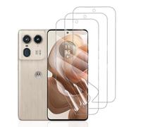 Hhfcryst Protector de Hidrogel Protector para Motorola Edge 50 Ultra, 3 Piezas TPU Protectores de Pantalla HD Transparente Suave (Vidrio no templado)
