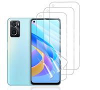 Hhfcryst Protector de Hidrogel Protector para Oppo A76, 3 Piezas TPU Protectores de Pantalla HD Transparente Suave (Vidrio no templado)