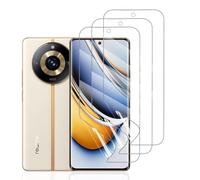 Hhfcryst Protector de Hidrogel Protector para Realme 11 Pro+, 3 Piezas TPU Protectores de Pantalla HD Transparente Suave (Vidrio no templado)