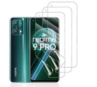 Hhfcryst Protector de Hidrogel Protector para Realme 9 Pro, 3 Piezas TPU Protectores de Pantalla HD Transparente Suave (Vidrio no templado)
